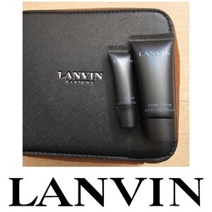 LANVIN x Turkish Airlines Travel amenities kit NWT